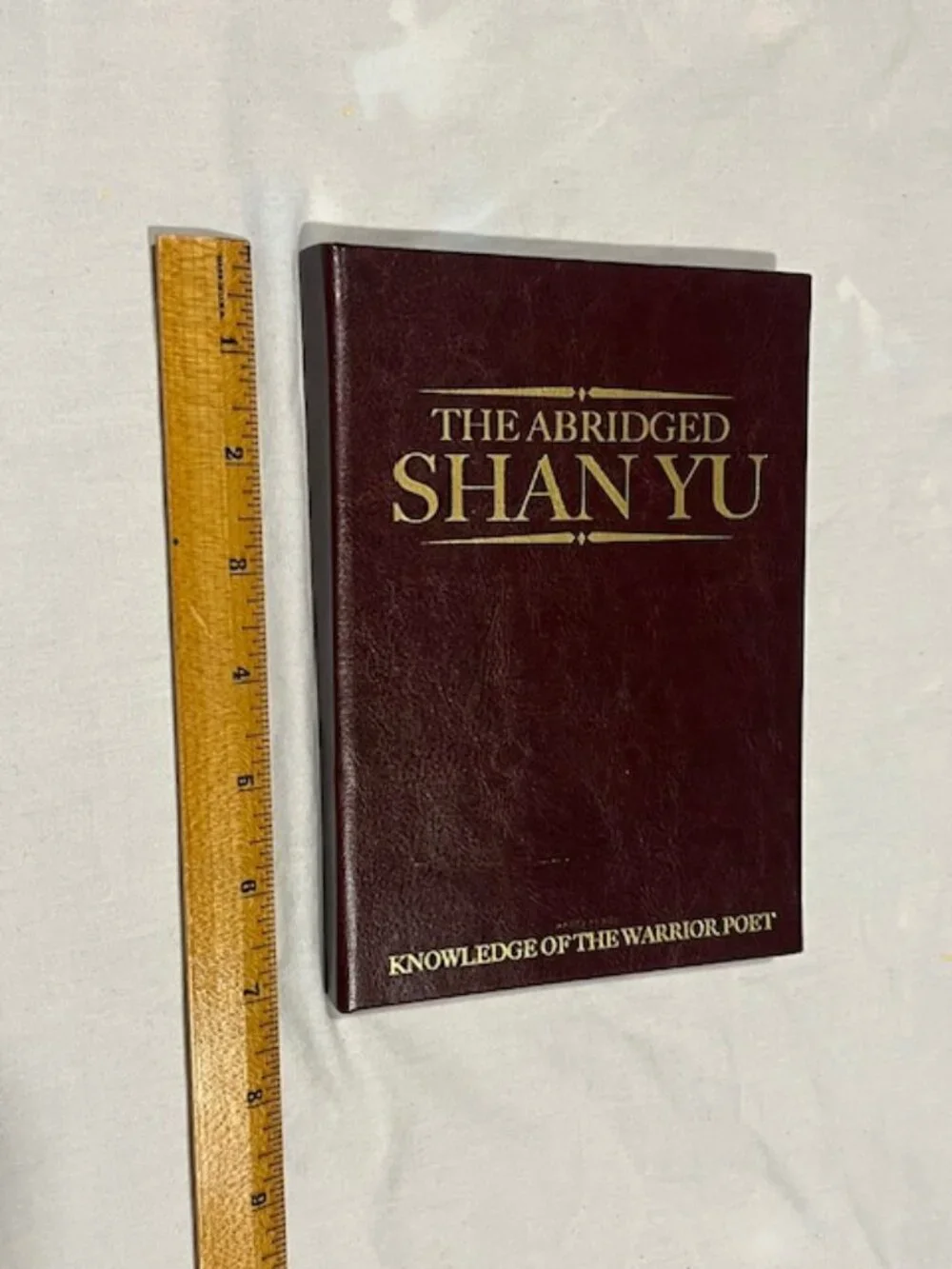 “The Abridged Shan Yu: Knowledge of the Warrior Poet” Blank Journal Notebook 5x7